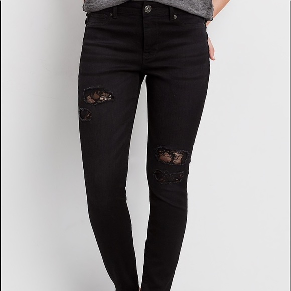 maurices black jeans